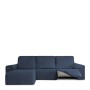 Funda para chaise longue de brazo corto izquierdo Eysa ROC Azul 120 x 120 x 360 cm