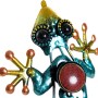Figurine Décorative DKD Home Decor Métal Lézard (9 x 3 x 16 cm)