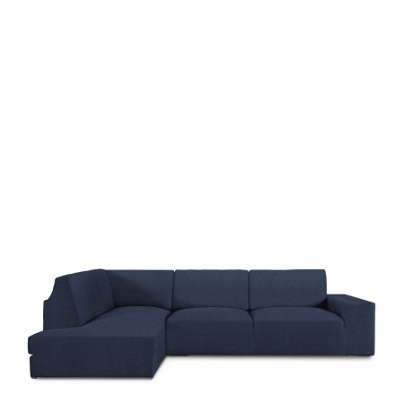 Housse pour chaise longue accoudoir long gauche Eysa ROC Bleu 110 x 120 x 500 cm