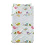 Jeu de draps pour berceau HappyFriday Mr Fox Little Birds Multicouleur Lit de bébé 2 Pièces