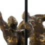 Figurine Décorative DKD Home Decor Aluminium Bois de manguier (2 pcs) (20 x 10 x 31 cm) (12 x 10 x 29,5 cm)
