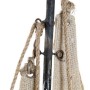 Figurine Décorative DKD Home Decor Métal Bois de manguier Voilier (48 x 10 x 80 cm)