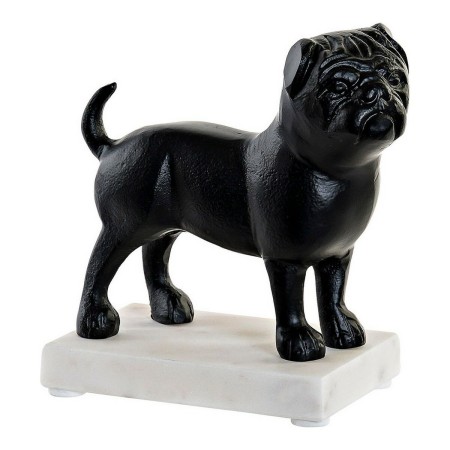 Figurine Décorative DKD Home Decor Aluminium Marbre Chien (18 x 10 x 20 cm)