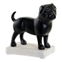 Figurine Décorative DKD Home Decor Aluminium Marbre Chien (18 x 10 x 20 cm)