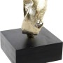 Figurine Décorative DKD Home Decor Aluminium Marbre Abstrait (15 x 15 x 58 cm)
