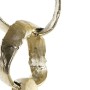 Figurine Décorative DKD Home Decor Aluminium Marbre Abstrait (15 x 15 x 58 cm)