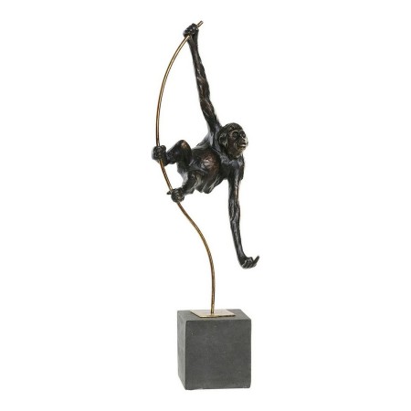 Figurine Décorative DKD Home Decor Métal Résine Singe (18 x 11 x 59 cm)
