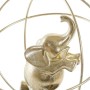 Figurine Décorative DKD Home Decor Métal Résine Eléphant (22 x 22 x 23 cm)