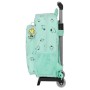 Cartable à roulettes Snoopy Groovy Vert 26 x 34 x 11 cm