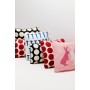 Coussin Benetton Bleu Blanc Carotte 40 x 40 cm