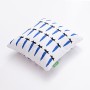 Coussin Benetton Bleu Blanc Carotte 40 x 40 cm