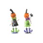 Figurine Décorative DKD Home Decor Métal Citrouille (2 pcs) (7 x 4 x 13.5 cm)