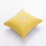 Coussin Benetton Jaune Blanc Cerises 40 x 40 cm Carré