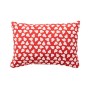 Cojín Benetton Blanco Rojo Pera 35 x 50 cm