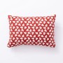 Cojín Benetton Blanco Rojo Pera 35 x 50 cm