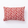 Cojín Benetton Blanco Rojo Pera 35 x 50 cm