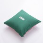 Coussin Benetton Vert Rose Pomme 40 x 40 cm Carré