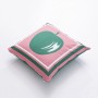 Cojín Benetton Verde Rosa Manzana 40 x 40 cm Cuadrado