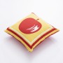 Coussin Benetton Jaune Rouge Pomme 40 x 40 cm Carré