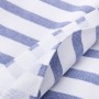 Serviette de toilette Beverly Hills Polo Club Bleu Blanc 100 % coton 80 x 165 cm