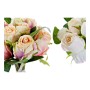 Fleurs décoratives DKD Home Decor Plastique Tissu Fer (2 pcs) (17 x 17 x 26 cm)
