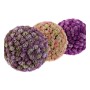 Fleur décorative DKD Home Decor Plastique Fer (3 pcs)
