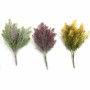Plante décorative DKD Home Decor Jaune Vert Bordeaux Polyéthylène Fer (3 pcs) (18 x 18 x 40 cm)