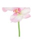 Fleurs décoratives DKD Home Decor Blanc Rose Polyester Plastique Lila (3 pcs) (14 x 7 x 91 cm)