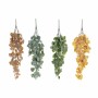 Plante décorative DKD Home Decor Marron Orange Vert Fer PE (15 x 15 x 76 cm) (4 Unités)