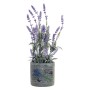 Plante décorative DKD Home Decor Lavande Ciment PVC (13 x 13 x 44 cm)