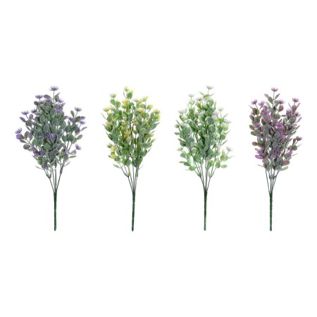 Plante décorative DKD Home Decor Fer PE 4 Unités (4 x 4 x 35 cm)