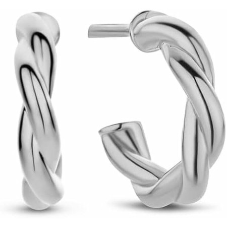 Pendientes New Bling 9NB-0667 Plata Plata de ley 925