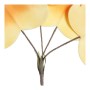 Bouquets DKD Home Decor Jaune Orange EVA (éthylène-acétate de vinyle) (2 pcs)