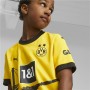 Camiseta de Fútbol de Manga Corta para Niños Puma BVB Home Jersey Replica Jr (116 cm)