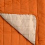 Colcha Reversible HappyFriday Basic Dash Naranja 260 x 260 cm