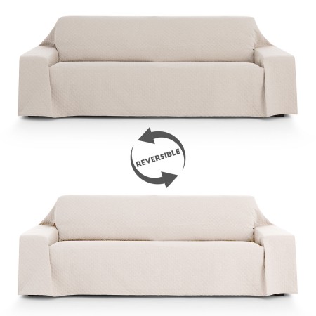Housse de canapé Eysa SILVER Marron Clair 230 x 270 cm