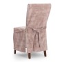 Housse de Chaise Eysa TURIN Rose 40 x 135 x 45 cm 2 Unités