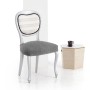 Housse de Chaise Eysa ROC Gris clair 50 x 5 x 50 cm 2 Unités