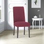 Housse de Chaise Eysa THOR Bordeaux 50 x 55 x 50 cm 2 Unités