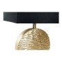 Lampe de bureau DKD Home Decor Noir Polyester Acrylique Résine Doré (36 x 24 x 62 cm)