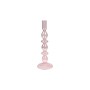 Bougeoir Romimex Rose verre 9 x 27 x 9 cm