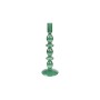 Bougeoir Romimex Vert verre 9 x 27 x 9 cm