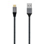 Câble USB A vers USB-C Aisens A107-0632 1,5 m Gris (1 Unité)