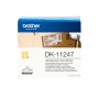 Etiquettes pour Imprimante Brother DK-11247 Blanc Noir/Blanc Papier