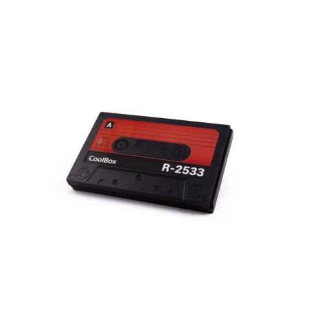 Disque dur CoolBox SlimChase R-2533 Noir/Rouge 2,5"