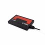 Disque dur CoolBox SlimChase R-2533 Noir/Rouge 2,5"