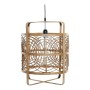 Suspension DKD Home Decor Bambou Rotin (37 x 37 x 46 cm)