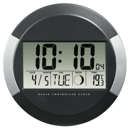 Horloge Murale Hama PP-245 Noir Plastique Moderne