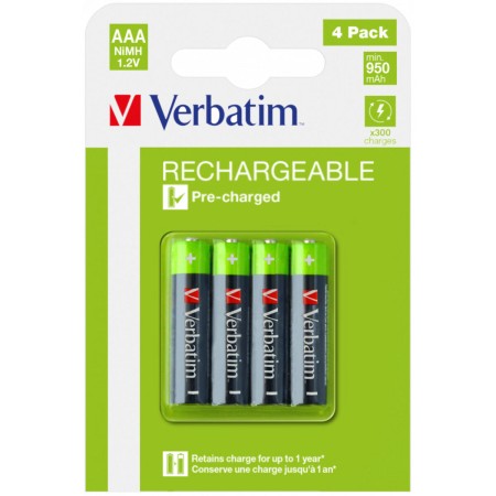 Batteries Verbatim 49514 1,2 V AAA