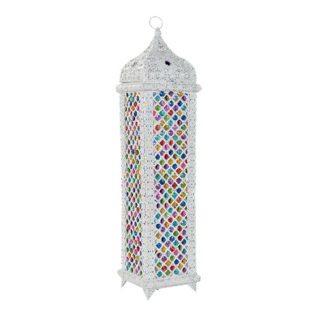 Lampadaire DKD Home Decor Blanc Multicouleur Acrylique Métal (23 x 23 x 96 cm)